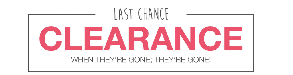 Last Chance CLEARANCE items!! Grab them while you can!! #lastchance # clearance #salé