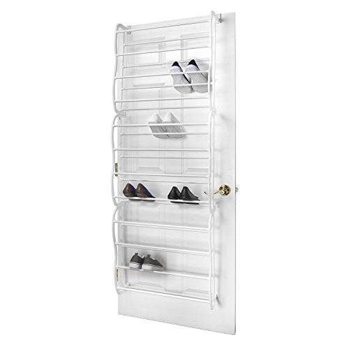 Sunbeam 2-Tier Chrome Expandable Shoe Rack