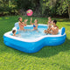 Members Mark Mosaic Elegant Family Pool 10 Feet Long, 2 Inflatable Seats with Backrests