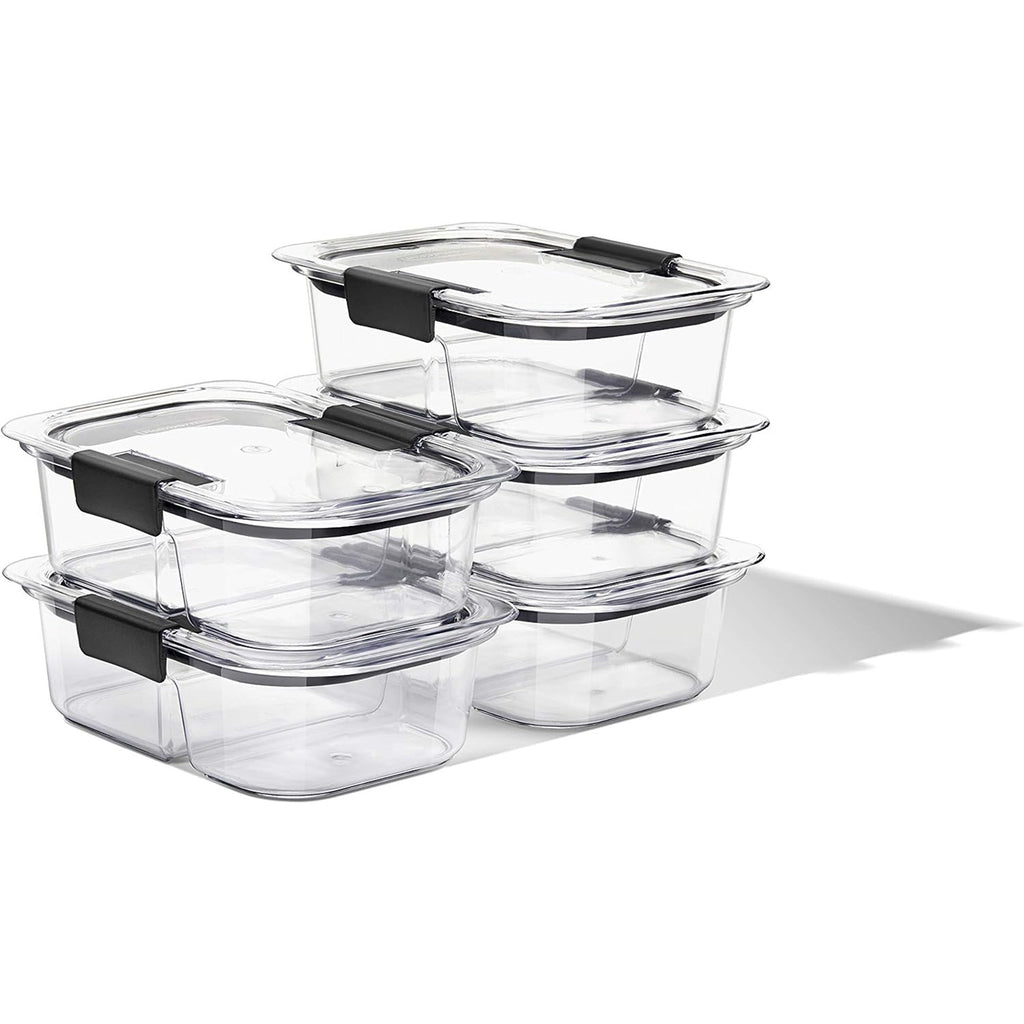 Rubbermaid Brilliance Food Storage Containers, Set of 11 (22