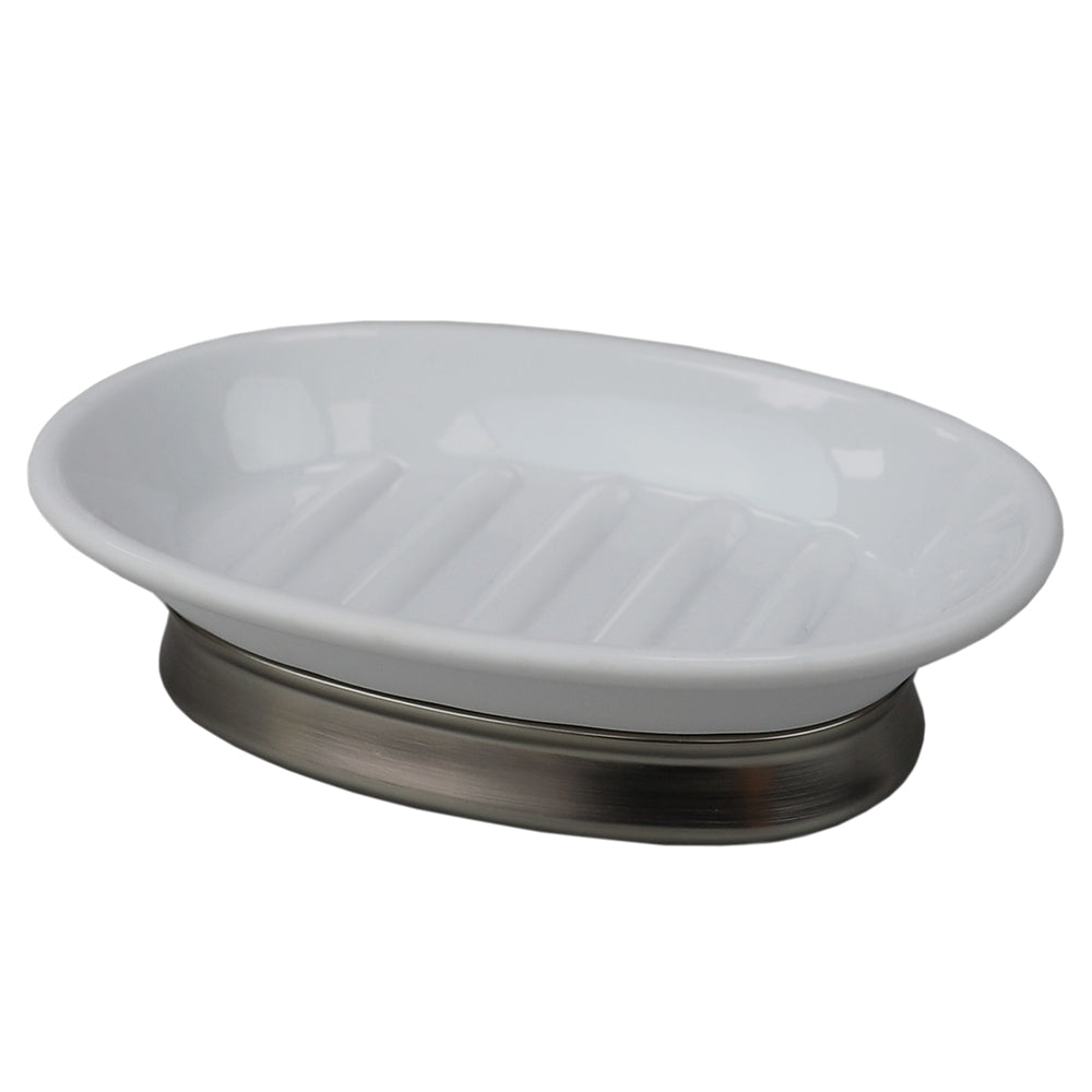 Bath Bliss 2 Compartment Power Locking Suction Soap Dish