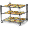 Nifty 3-Tier Non-Stick Coating Wired Cooling Rack Organizer, Black, 13.5x12x11.5 Inches