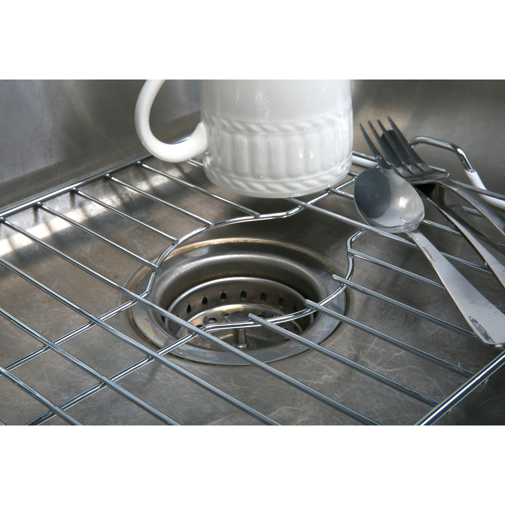 Kitchen Details Medium Chrome Sink Protector ShopBobbys