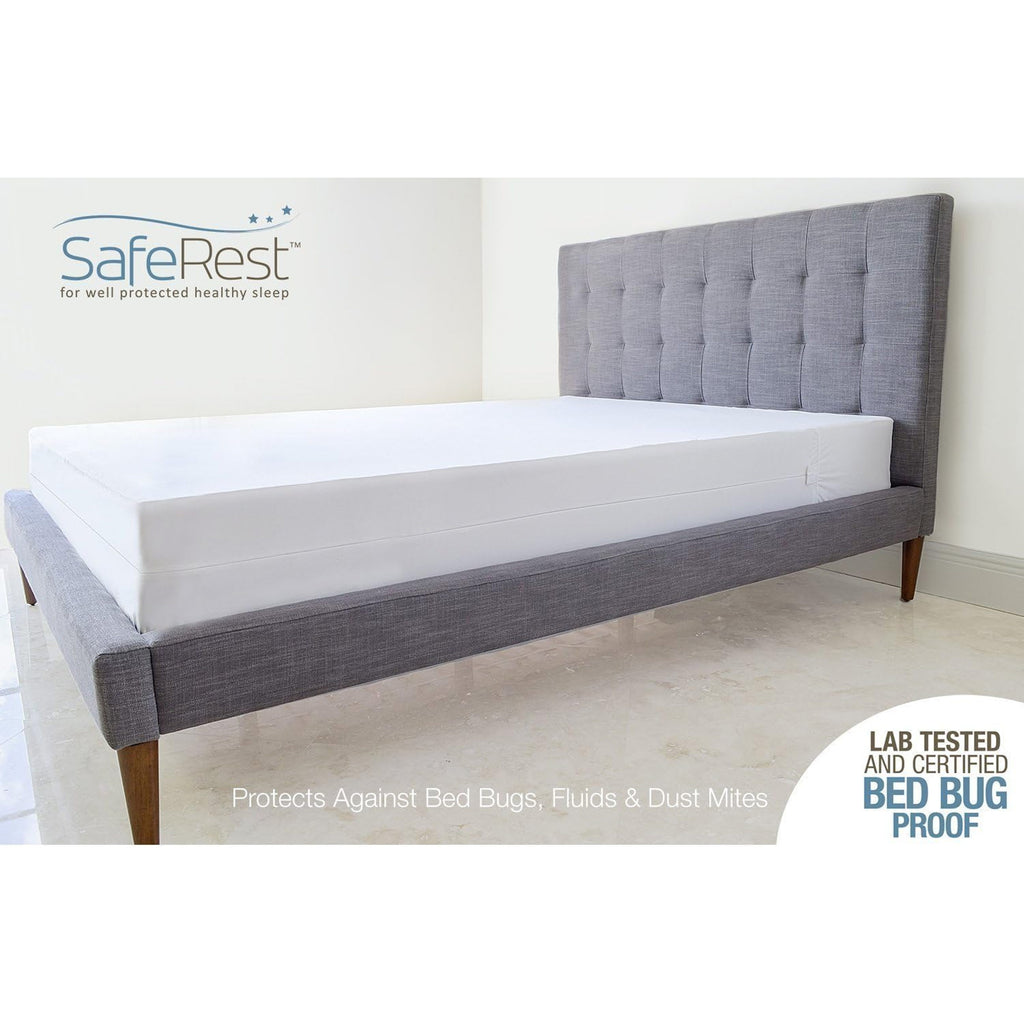 SafeRest Premium Thick Box Waterproof Spring Encasement, Up to 9 Inche ...