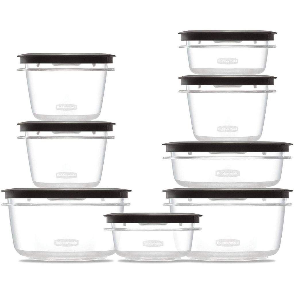 Rubbermaid 5 Cup Clear Square Premier Storage Container with Lid