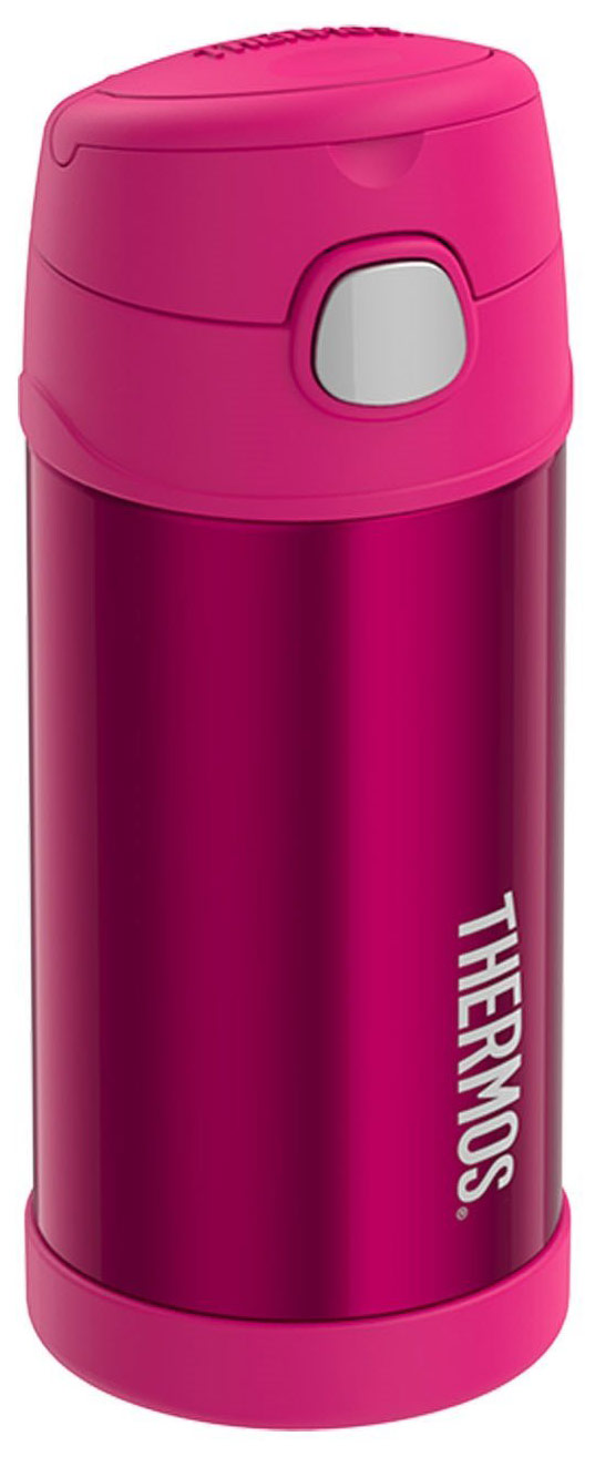 THERMOS FUNTAINER STRAW BOTTLE -- PINK/PURPLE