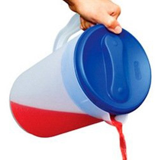 Sterilite Ultra Seal 1 Gallon Drink Pitcher w/Grip Handle, Clear