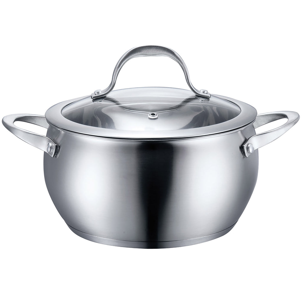 Chef PRO Commercial Grade Aluminum Caldero Stock Pot, 13.3 Quarts 