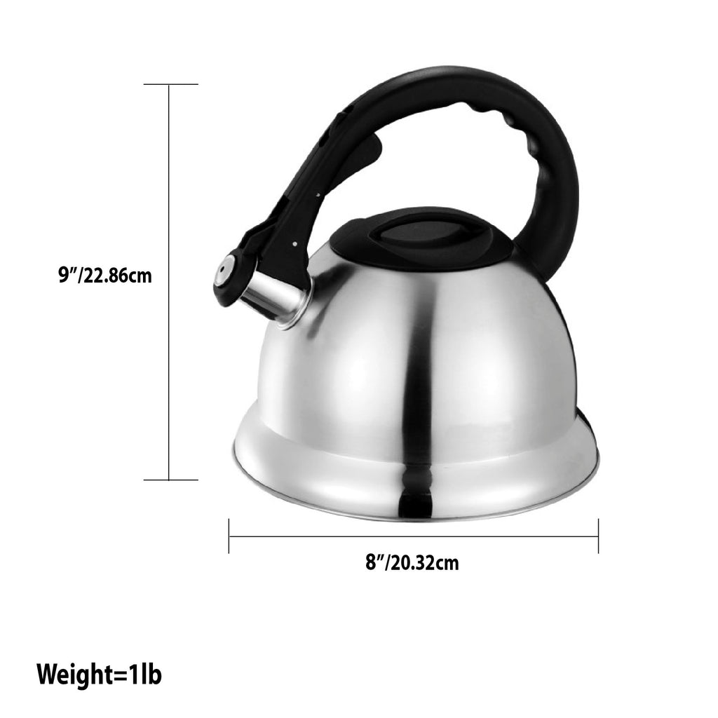 Tea Kettle, 85 OZ / 2.5 Liter Whistling Tea Kettle, Tea Pots for