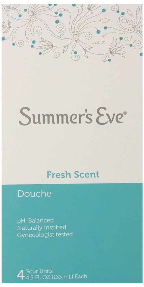 Summer's eve douche fresh scent single, 4.5 oz