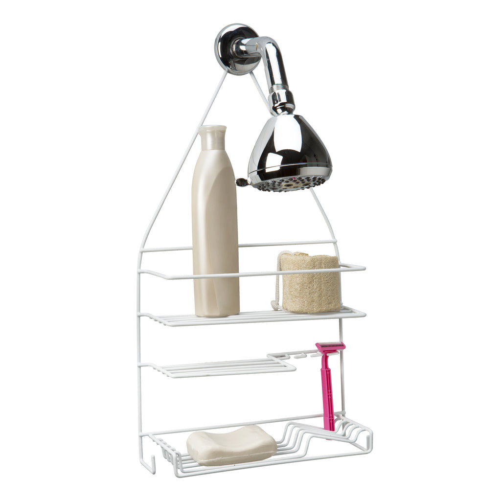 Bath Bliss Mod Collection Shower Caddy - Chrome