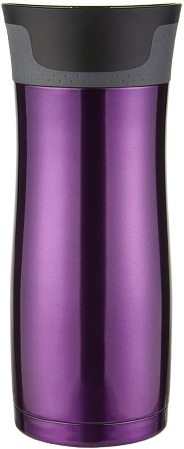 Contigo AUTOSEAL West Loop Vaccuum-Insulated Stainless Steel Travel Mug, 16  oz, Radiant Orchid Trans Matte 