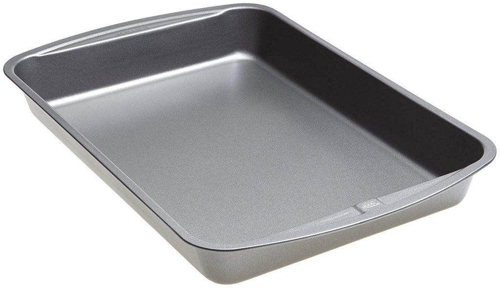 Goodcook Non-Stick Lasagna and Roast Baking Pan, 14 Inch x 10 Inch, Silver