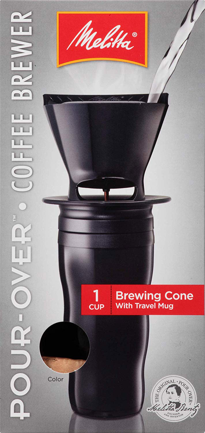 coffee maker w/ travel tumbler