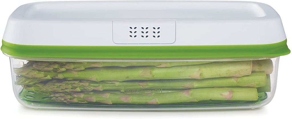 Rubbermaid FreshWorks Produce Saver Food Storage Containers Set, 4
