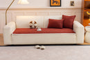32 of 47:Thickened Crystal Velvet Sofa Cover, Non-Slip Quilted Couch Protector for Pets & Kids 