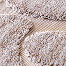 10 of 31:3D Floral Sofa Throw Cover, Soft Plush Couch Protector with Decorative Ruffled Skirt 