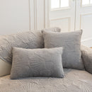 29 of 29:Plush Quilted Padded Sofa Cover, Non-Slip Seashell Couch Protector for Pets & Kids 