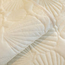 18 of 29:Plush Quilted Padded Sofa Cover, Non-Slip Seashell Couch Protector for Pets & Kids 