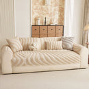 23 of 30:Cozy Plush Sofa Topper with Raised Wave Texture, Non-Slip Furniture Protector Cover 