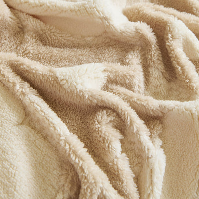 12 of 28:Plush Floral Sofa Throw Cover, Thick Soft Couch Protector Throw Couch for Dogs, Kids 