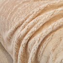 14 of 31:Abstract Textured Plush Sofa Throw Cover, Soft Cozy Couch Protector for Living Room 