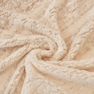 15 of 31:Abstract Textured Plush Sofa Throw Cover, Soft Cozy Couch Protector for Living Room 