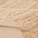 16 of 31:Abstract Textured Plush Sofa Throw Cover, Soft Cozy Couch Protector for Living Room 