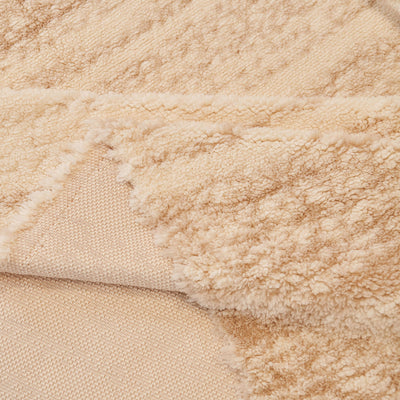 16 of 31:Abstract Textured Plush Sofa Throw Cover, Soft Cozy Couch Protector for Living Room 