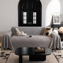 69 of 89:Winter Soft Plush Fleece Sofa Blanket Leaves Jacquard Couch Covers for Couches 