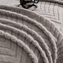 73 of 89:Winter Soft Plush Fleece Sofa Blanket Leaves Jacquard Couch Covers for Couches 