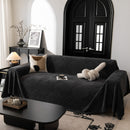 43 of 89:Winter Soft Plush Fleece Sofa Blanket Leaves Jacquard Couch Covers for Couches 