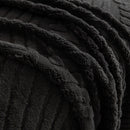 32 of 89:Winter Soft Plush Fleece Sofa Blanket Leaves Jacquard Couch Covers for Couches 