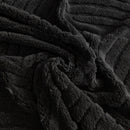 31 of 89:Winter Soft Plush Fleece Sofa Blanket Leaves Jacquard Couch Covers for Couches 