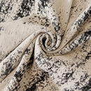 45 of 54:Oversized Abstract Brushstroke Sofa Throw Cover, Woven L Shaped Sectional Couch Cover 