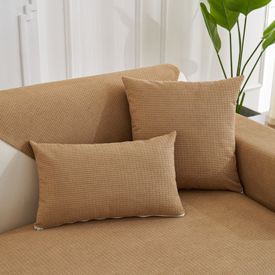 11 of 27:Water-Resistant Waffle Textured Sofa Cover, Non-Slip Couch Protector for Pets & Kids 