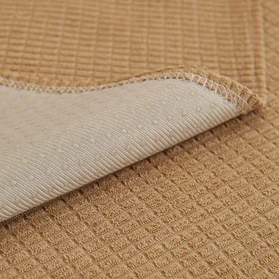 14 of 27:Water-Resistant Waffle Textured Sofa Cover, Non-Slip Couch Protector for Pets & Kids 