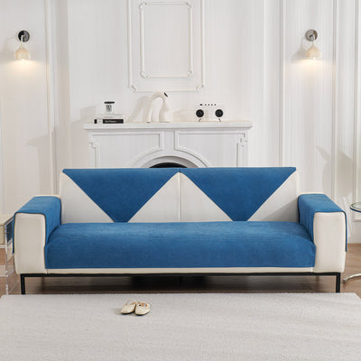 25 of 27:Water-Resistant Waffle Textured Sofa Cover, Non-Slip Couch Protector for Pets & Kids 
