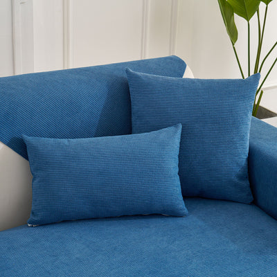 27 of 27:Water-Resistant Waffle Textured Sofa Cover, Non-Slip Couch Protector for Pets & Kids 