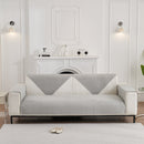 22 of 27:Water-Resistant Waffle Textured Sofa Cover, Non-Slip Couch Protector for Pets & Kids 