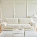51 of 65:Luxury Plush Non-Slip Sofa Covers, Soft Fuzzy Embossed Sofa Topper & Seat Covers 