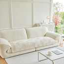 52 of 65:Luxury Plush Non-Slip Sofa Covers, Soft Fuzzy Embossed Sofa Topper & Seat Covers 