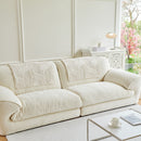 54 of 65:Luxury Plush Non-Slip Sofa Covers, Soft Fuzzy Embossed Sofa Topper & Seat Covers 