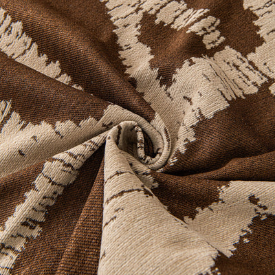 46 of 87:Modern Chenille Bold Abstract Pattern Sofa Cover, Artistic Decorative Furniture Cover 