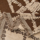 47 of 87:Modern Chenille Bold Abstract Pattern Sofa Cover, Artistic Decorative Furniture Cover 