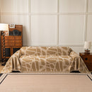 60 of 87:Modern Chenille Bold Abstract Pattern Sofa Cover, Artistic Decorative Furniture Cover 