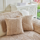 61 of 65:Luxury Plush Non-Slip Sofa Covers, Soft Fuzzy Embossed Sofa Topper & Seat Covers 
