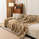 73 of 87:Modern Chenille Bold Abstract Pattern Sofa Cover, Artistic Decorative Furniture Cover 