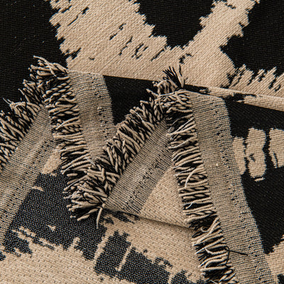 12 of 87:Modern Chenille Bold Abstract Pattern Sofa Cover, Artistic Decorative Furniture Cover 