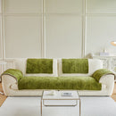 2 of 65:Luxury Plush Non-Slip Sofa Covers, Soft Fuzzy Embossed Sofa Topper & Seat Covers 